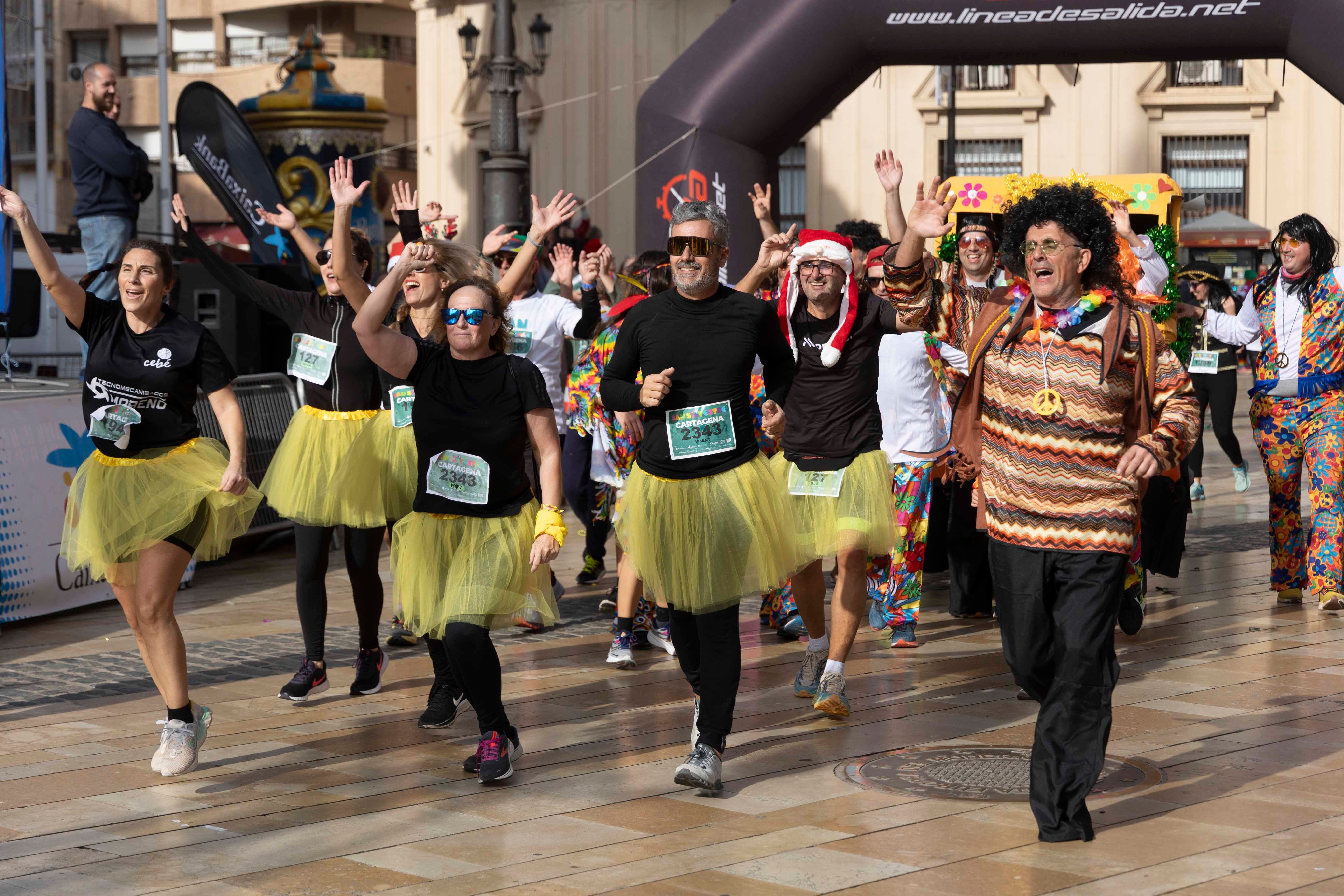 Los disfraces de la San Silvestre de Cartagena 2023, en imágenes