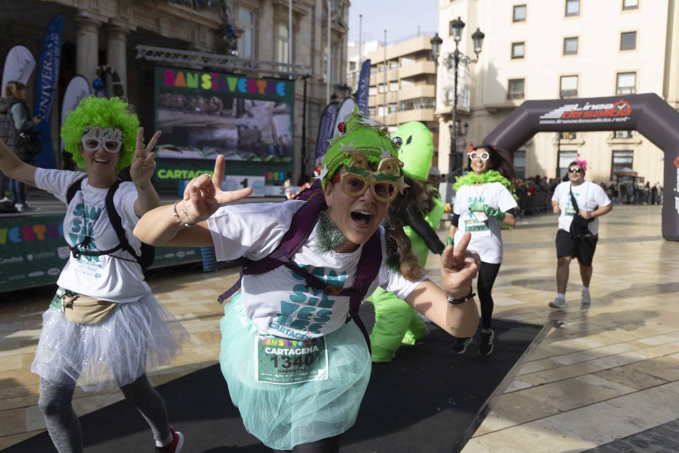 La carrera San Silvestre Cartagena 2023, en imágenes