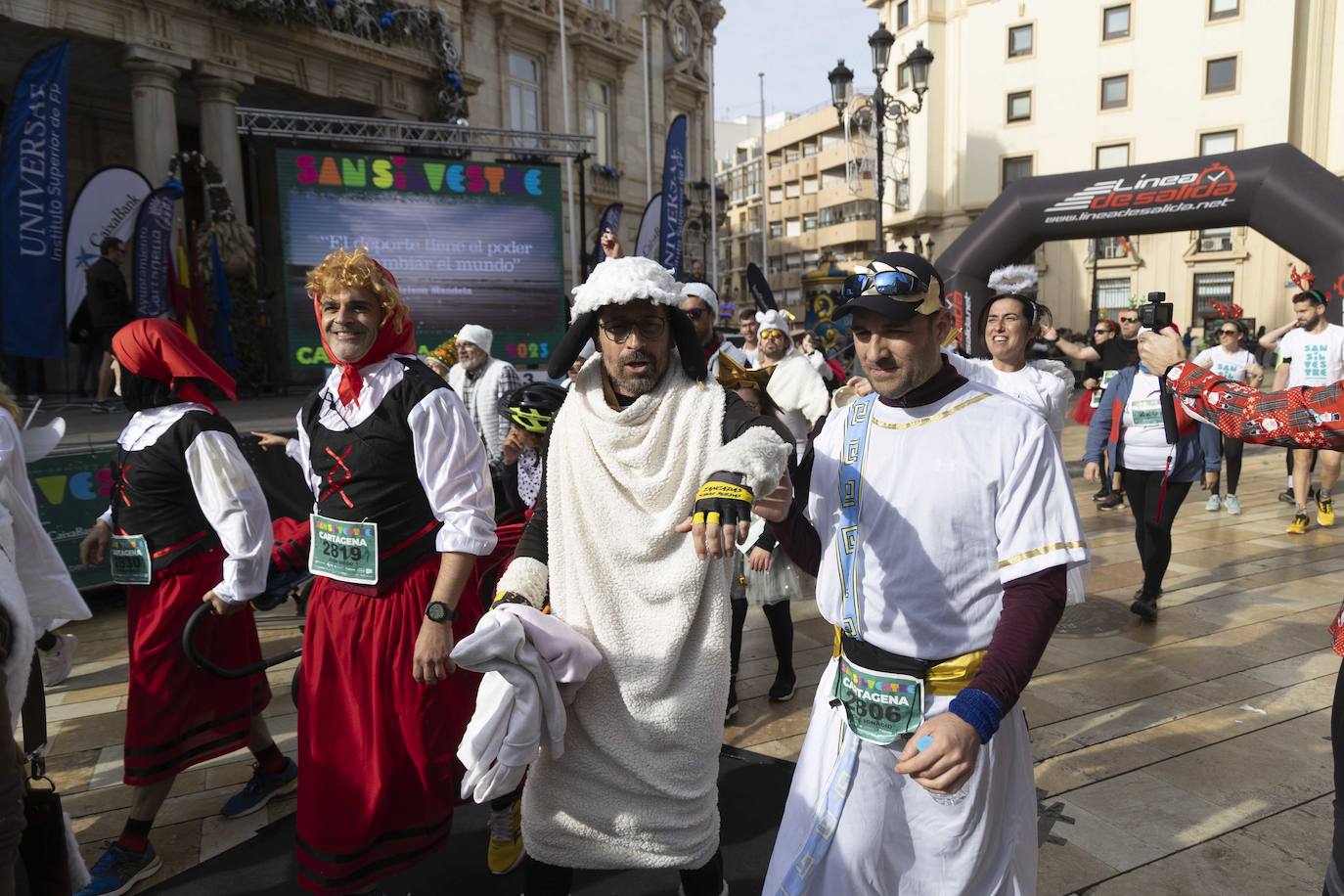 La carrera San Silvestre Cartagena 2023, en imágenes