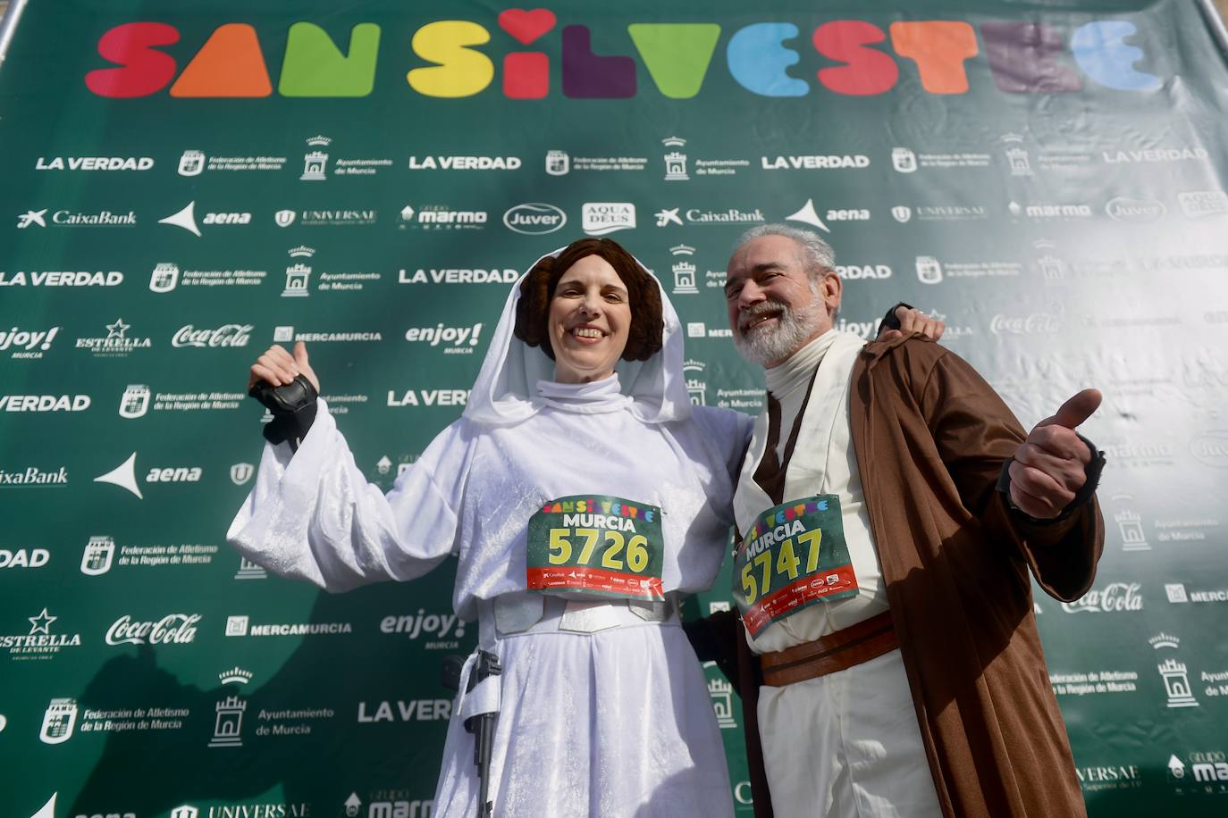 Los disfraces de la San Silvestre de Murcia 2023, en imágenes