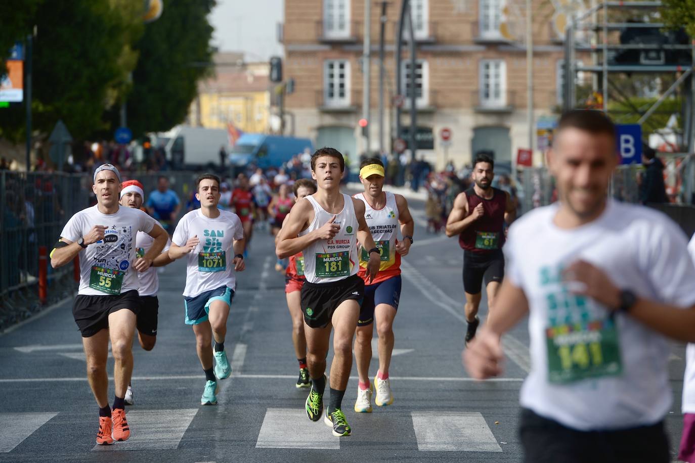 La carrera San Silvestre de Murcia 2023, en imágenes