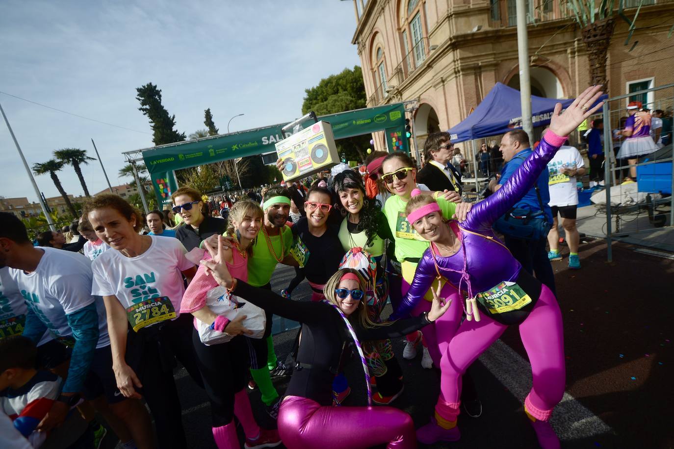 Los disfraces de la San Silvestre de Murcia 2023, en imágenes