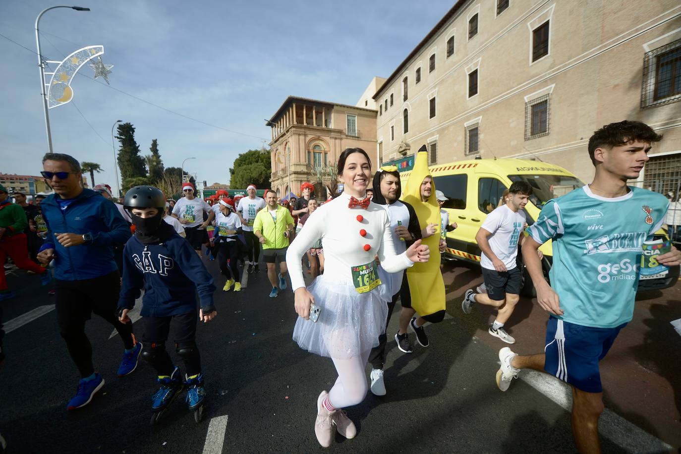 Los disfraces de la San Silvestre de Murcia 2023, en imágenes