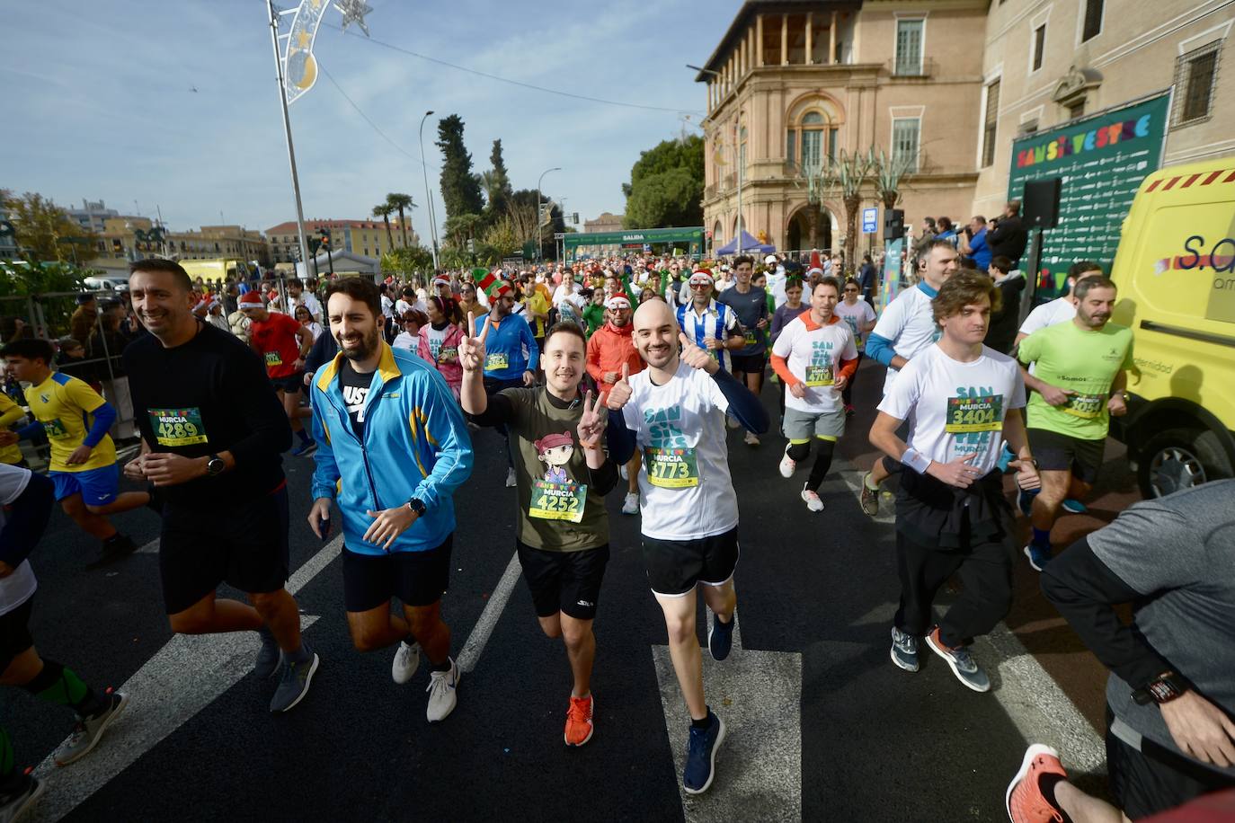 La carrera San Silvestre de Murcia 2023, en imágenes