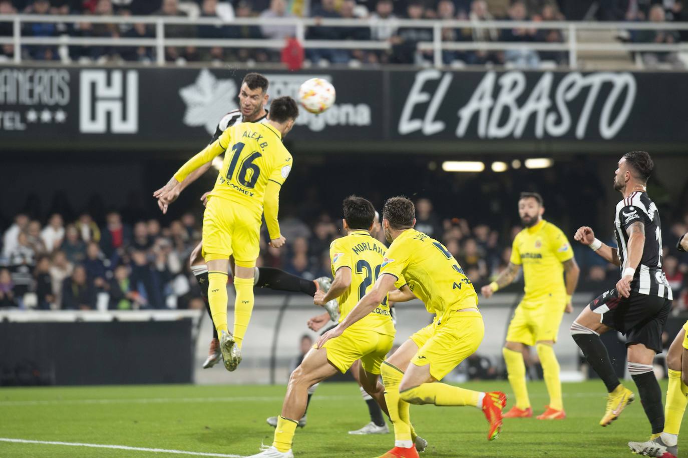 Fotos: La derrota del Cartagena frente al Villarreal, en imágenes