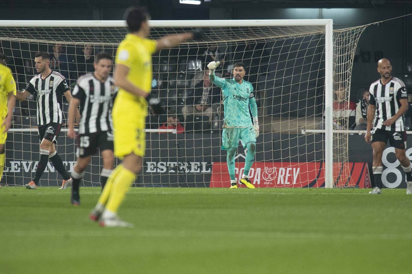 Fotos: La derrota del Cartagena frente al Villarreal, en imágenes