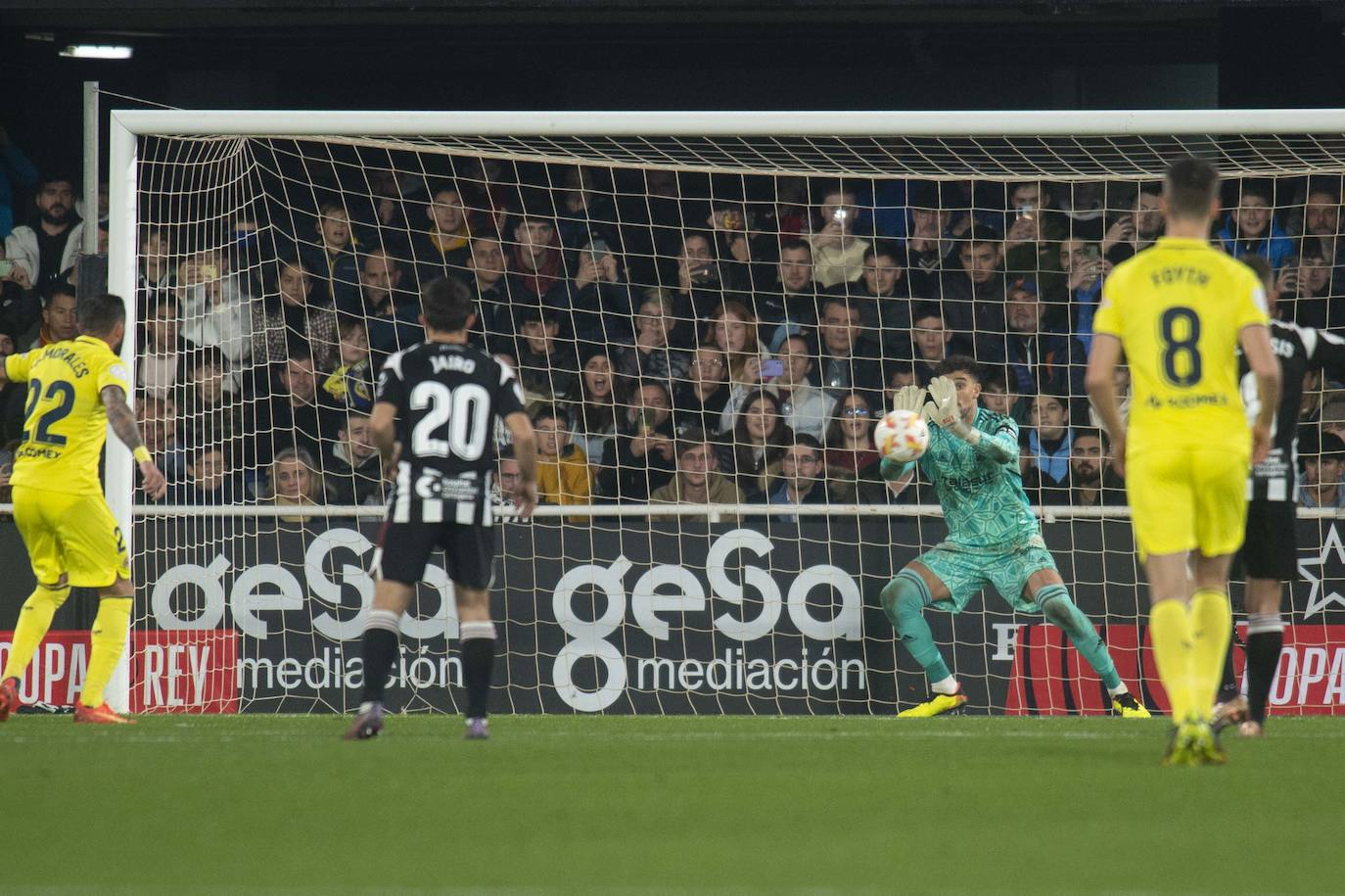 Fotos: La derrota del Cartagena frente al Villarreal, en imágenes