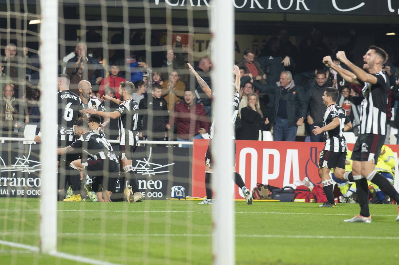 Fotos: La derrota del Cartagena frente al Villarreal, en imágenes