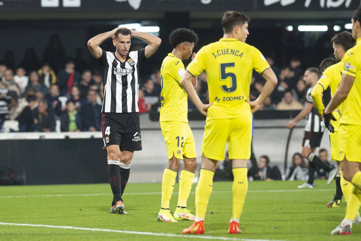 Fotos: La derrota del Cartagena frente al Villarreal, en imágenes