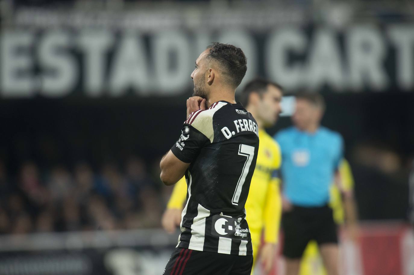 Fotos: La derrota del Cartagena frente al Villarreal, en imágenes