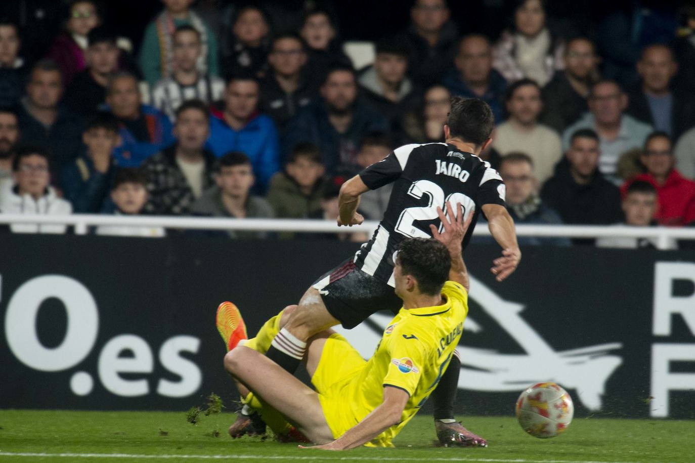 Fotos: La derrota del Cartagena frente al Villarreal, en imágenes