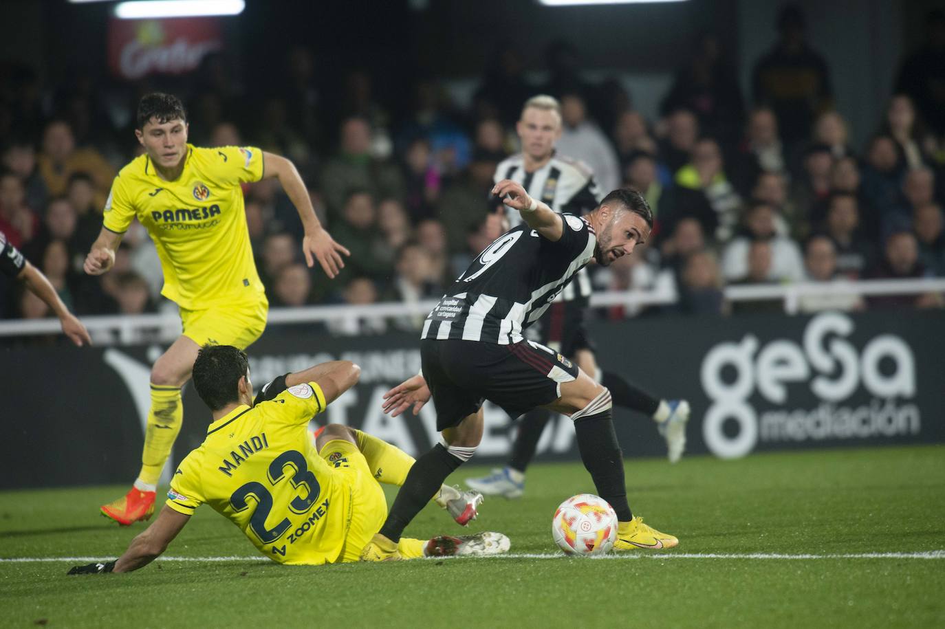 Fotos: La derrota del Cartagena frente al Villarreal, en imágenes
