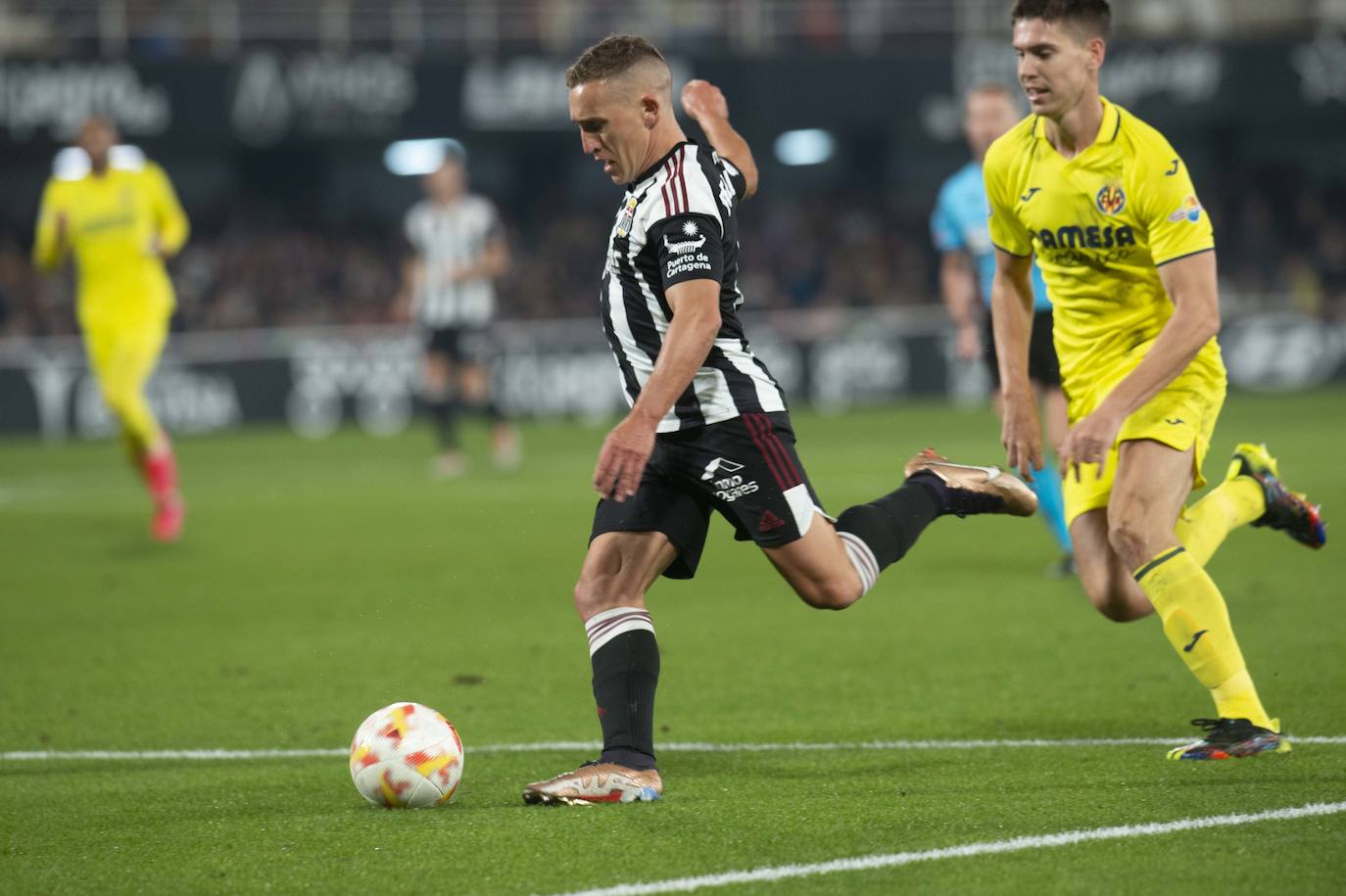 Fotos: La derrota del Cartagena frente al Villarreal, en imágenes