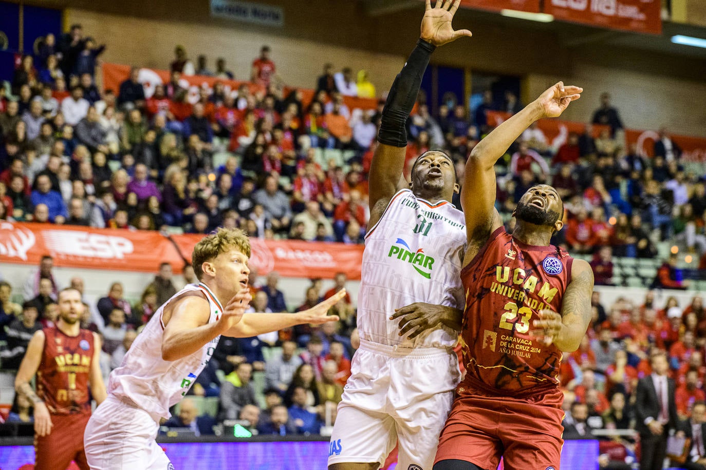 Fotos: La victoria del UCAM Murcia frente al Pinar, en imágenes