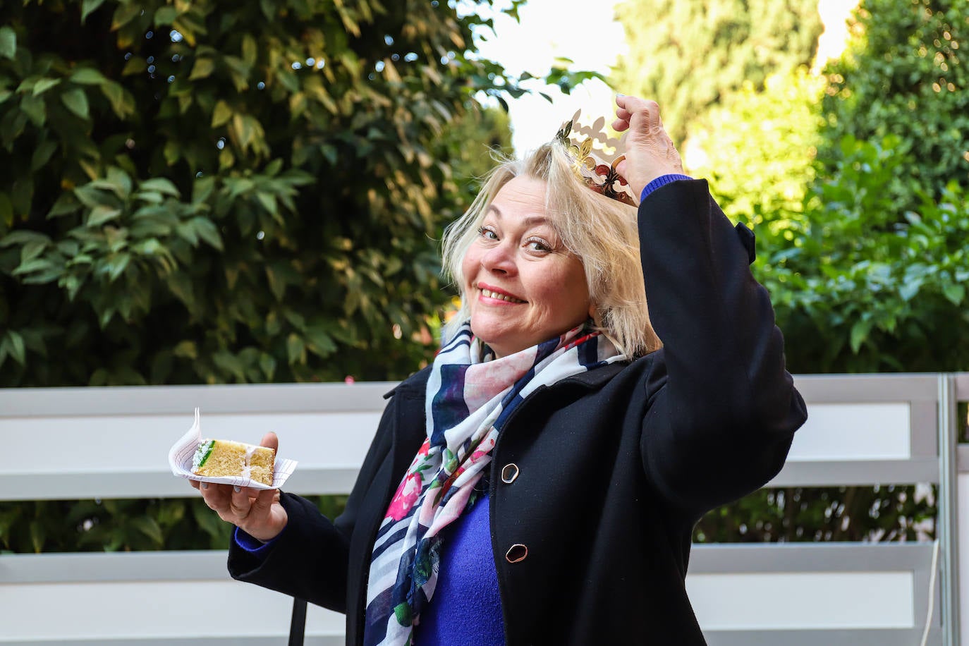 Fotos: Reparto de roscón de Reyes en Murcia