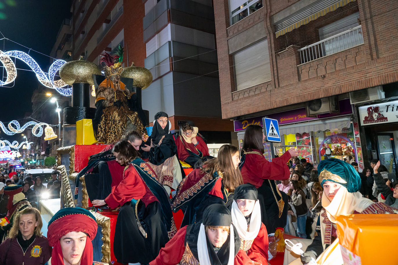 Fotos: Cabalgata de los Reyes Magos en Lorca 2023