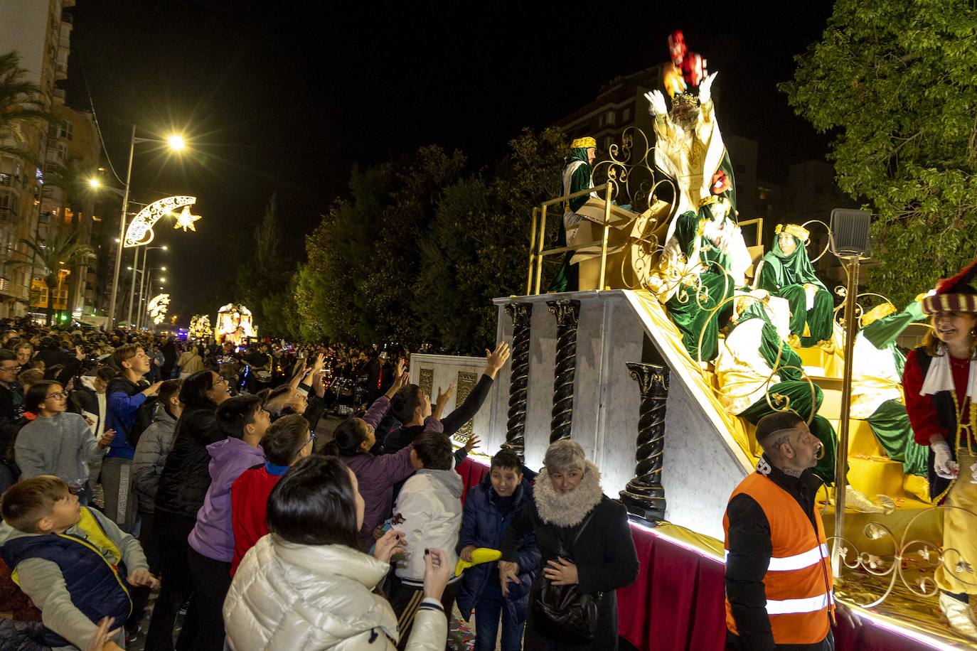 Fotos: Cabalgata de los Reyes Magos en Cartagena 2023