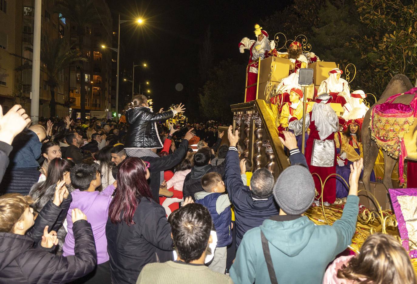Fotos: Cabalgata de los Reyes Magos en Cartagena 2023