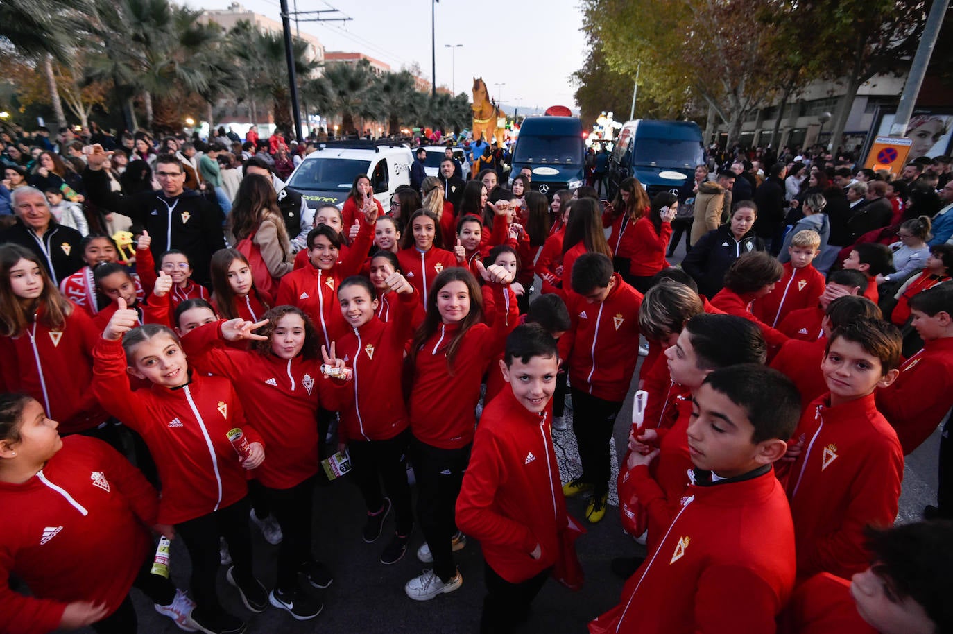 Fotos: Cabalgata de los Reyes Magos en Murcia 2023
