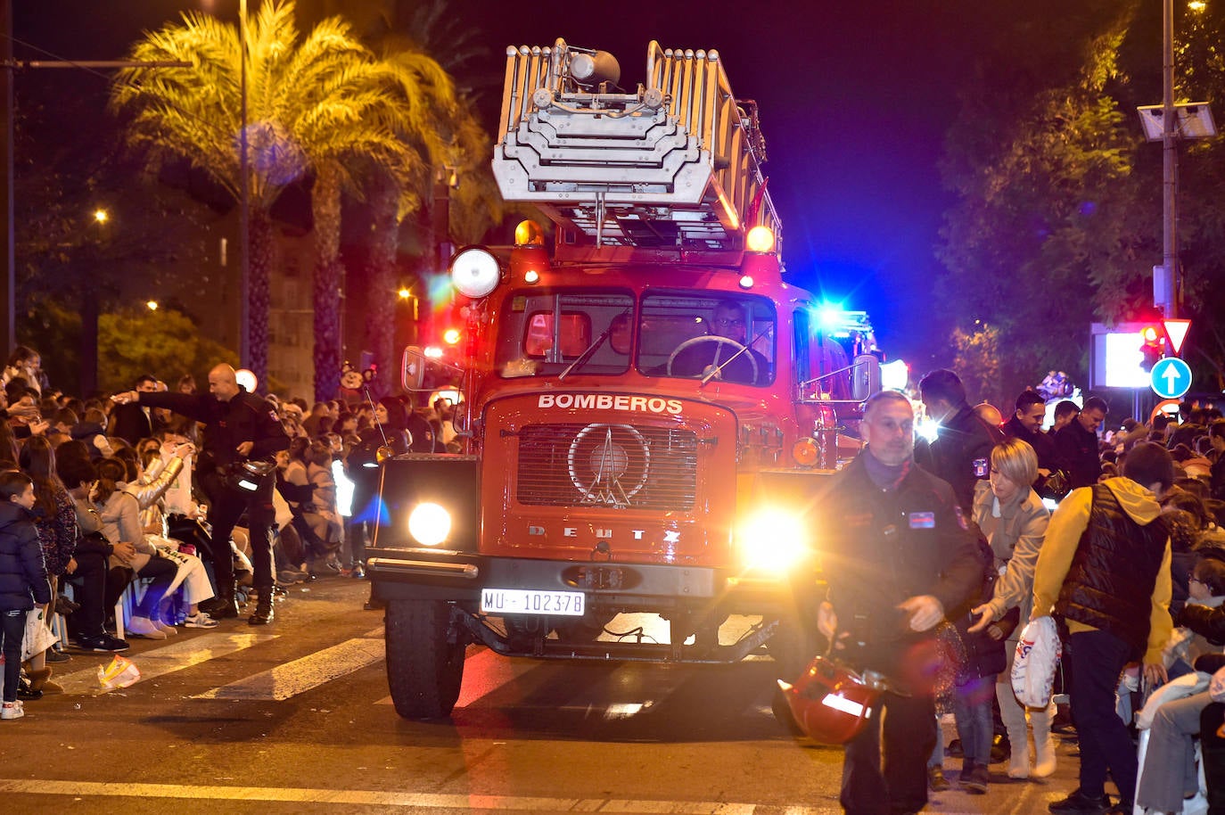 Fotos: Cabalgata de los Reyes Magos en Murcia 2023