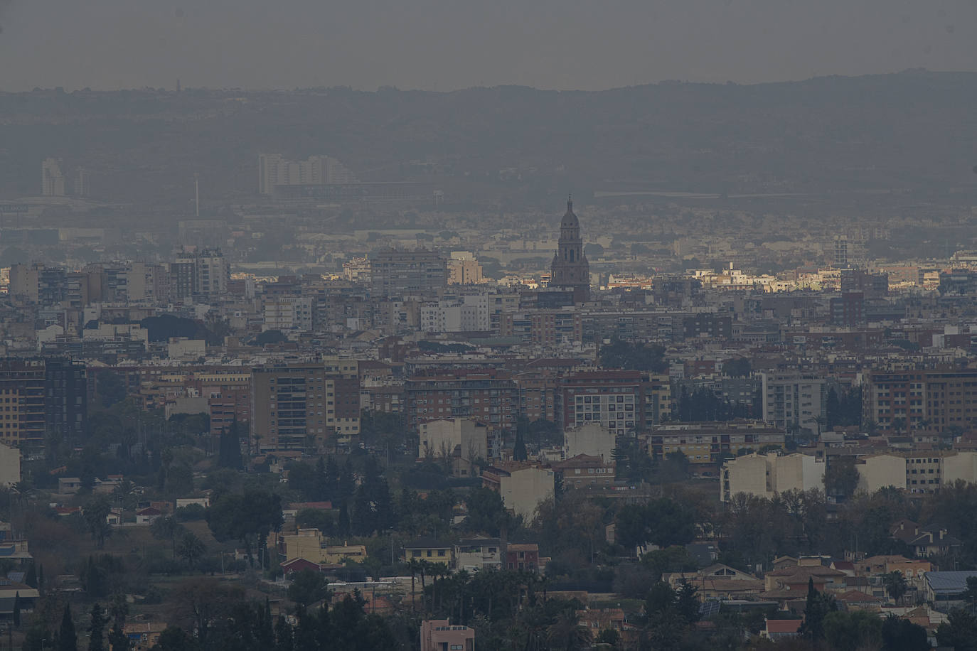 Fotos: Las imágenes de la contaminación en Murcia
