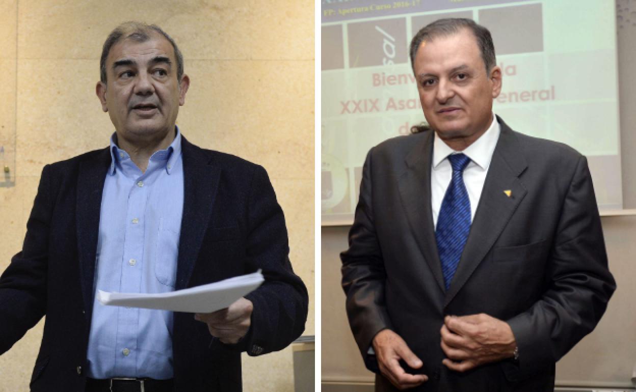 Juan Antonio Pedreño (izq) y José Francisco Ballester (dcha). 