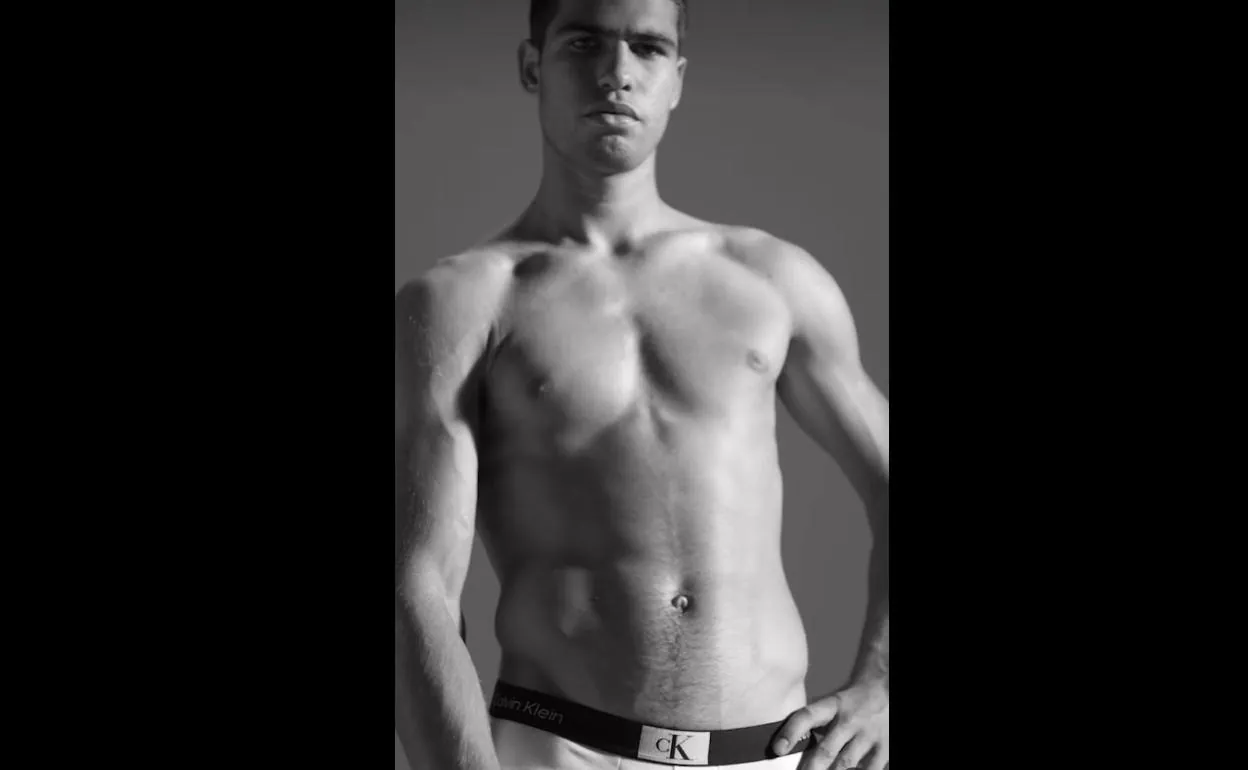 Carlos Alcaraz posa en ropa interior para la nueva campaña de Calvin Klein  | La Verdad