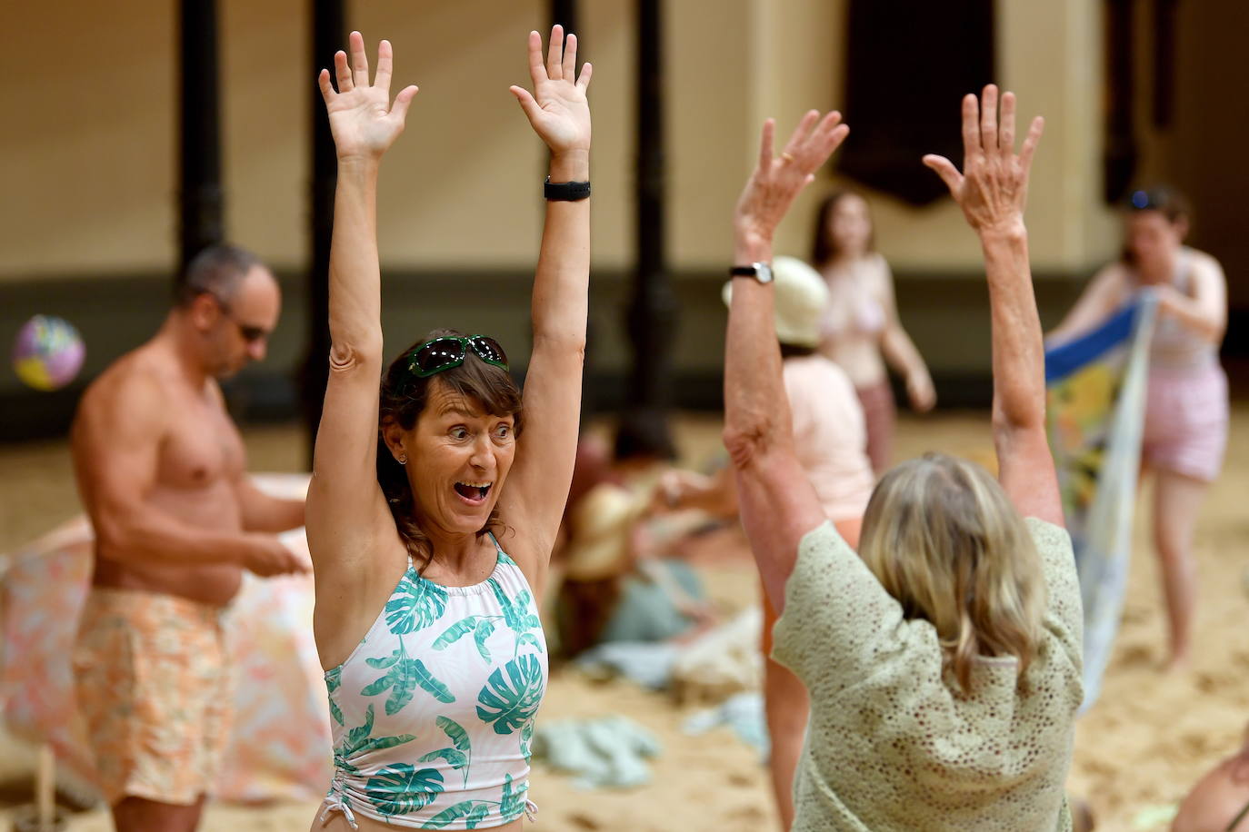 Fotos: Un día de playa en la ópera
