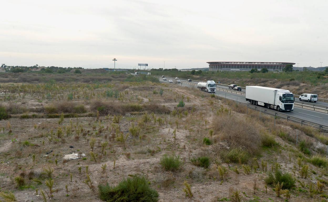 Zona afectad por los convenios no desarrollados en la zona norte de Murcia.