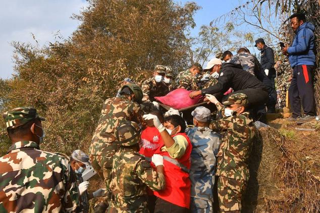 Fotos: Imágenes de la catástrofe aérea de Nepal