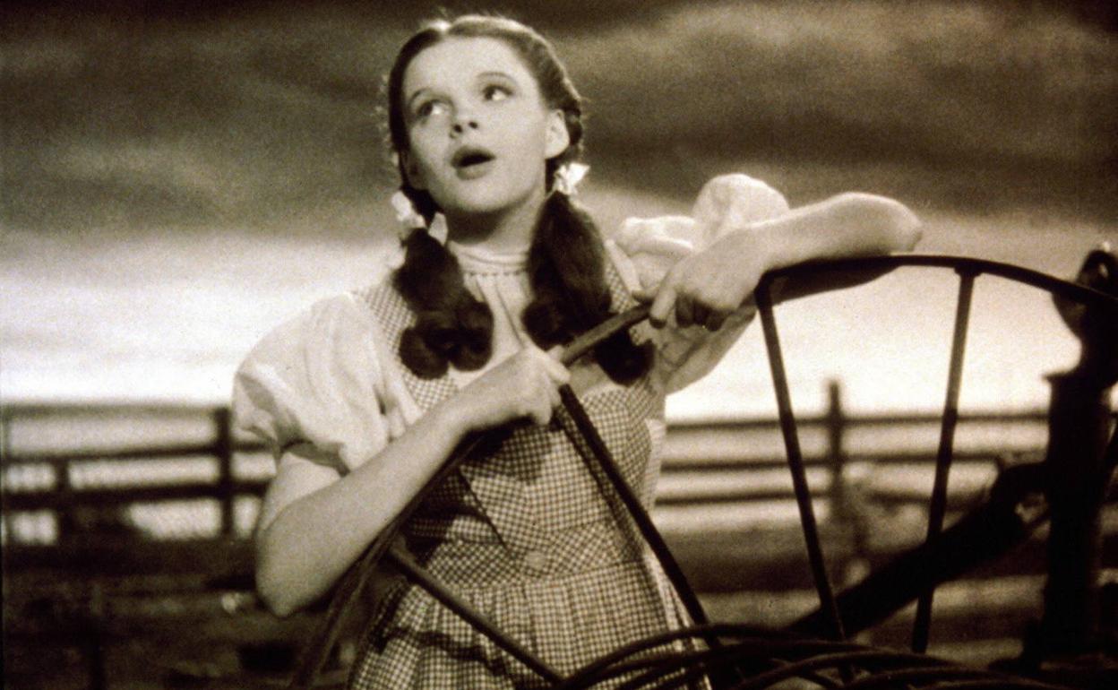 Judy Garland en 'El mago de Oz' (1939). 