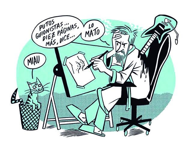 Fotos: Ilustraciones de Luis Armand en &#039;Lo que más miedo te dé&#039;, último tebeo del guionista Ángel Abellán