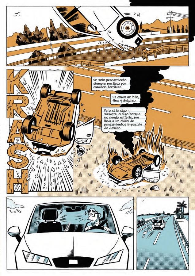 Fotos: Ilustraciones de Luis Armand en &#039;Lo que más miedo te dé&#039;, último tebeo del guionista Ángel Abellán