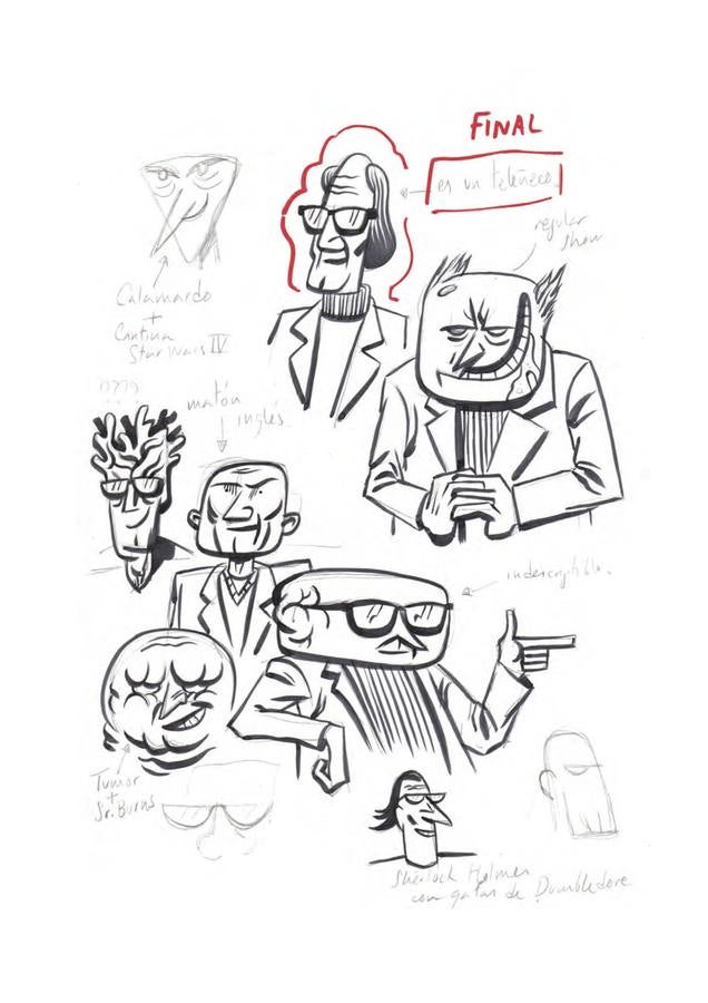 Fotos: Ilustraciones de Luis Armand en &#039;Lo que más miedo te dé&#039;, último tebeo del guionista Ángel Abellán