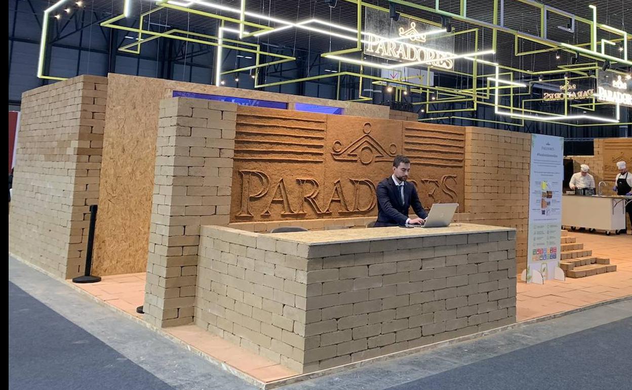 Stand de Paradores en Fitur 2023.