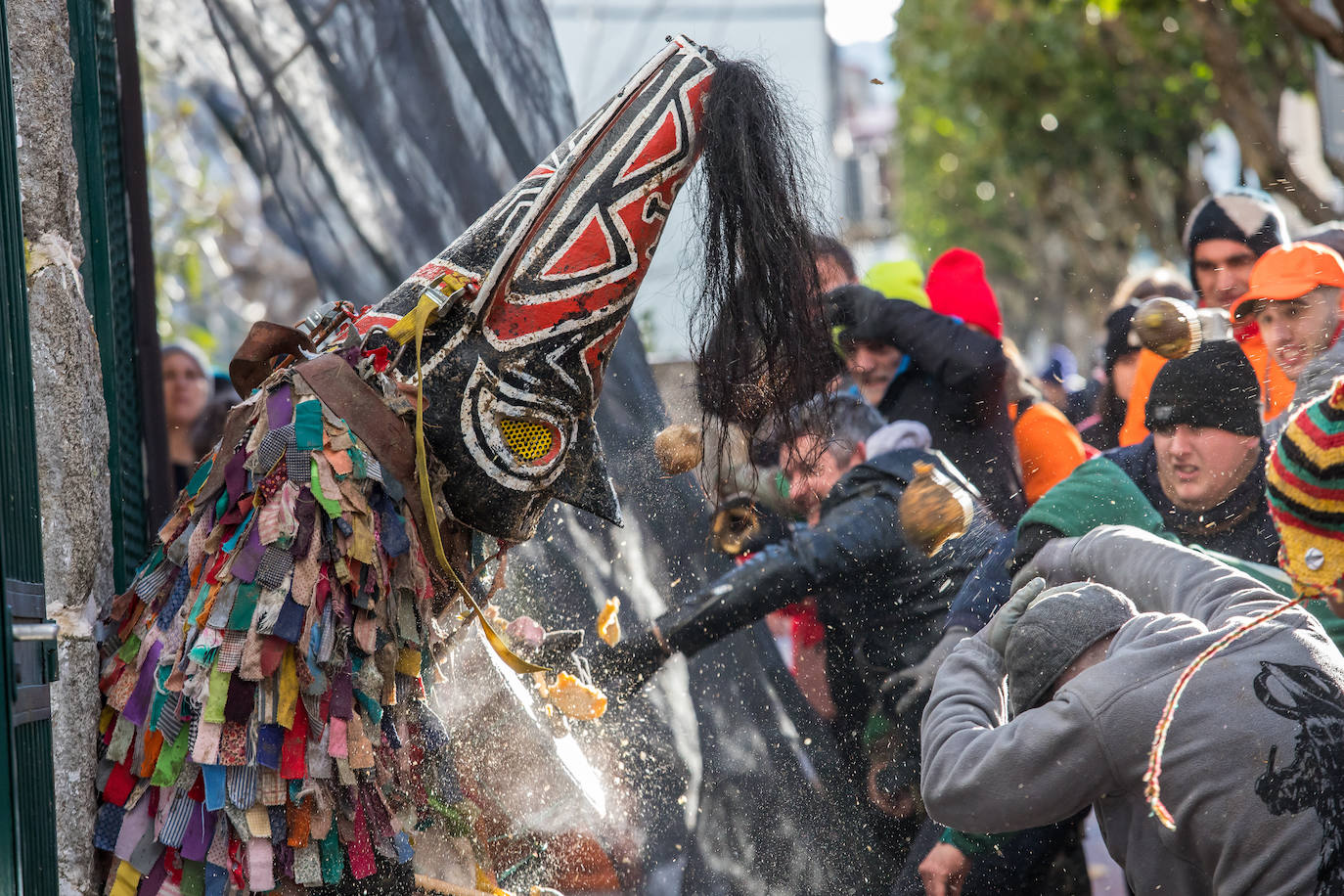 Fotos: 30 toneladas de nabos contra el Jarramplas