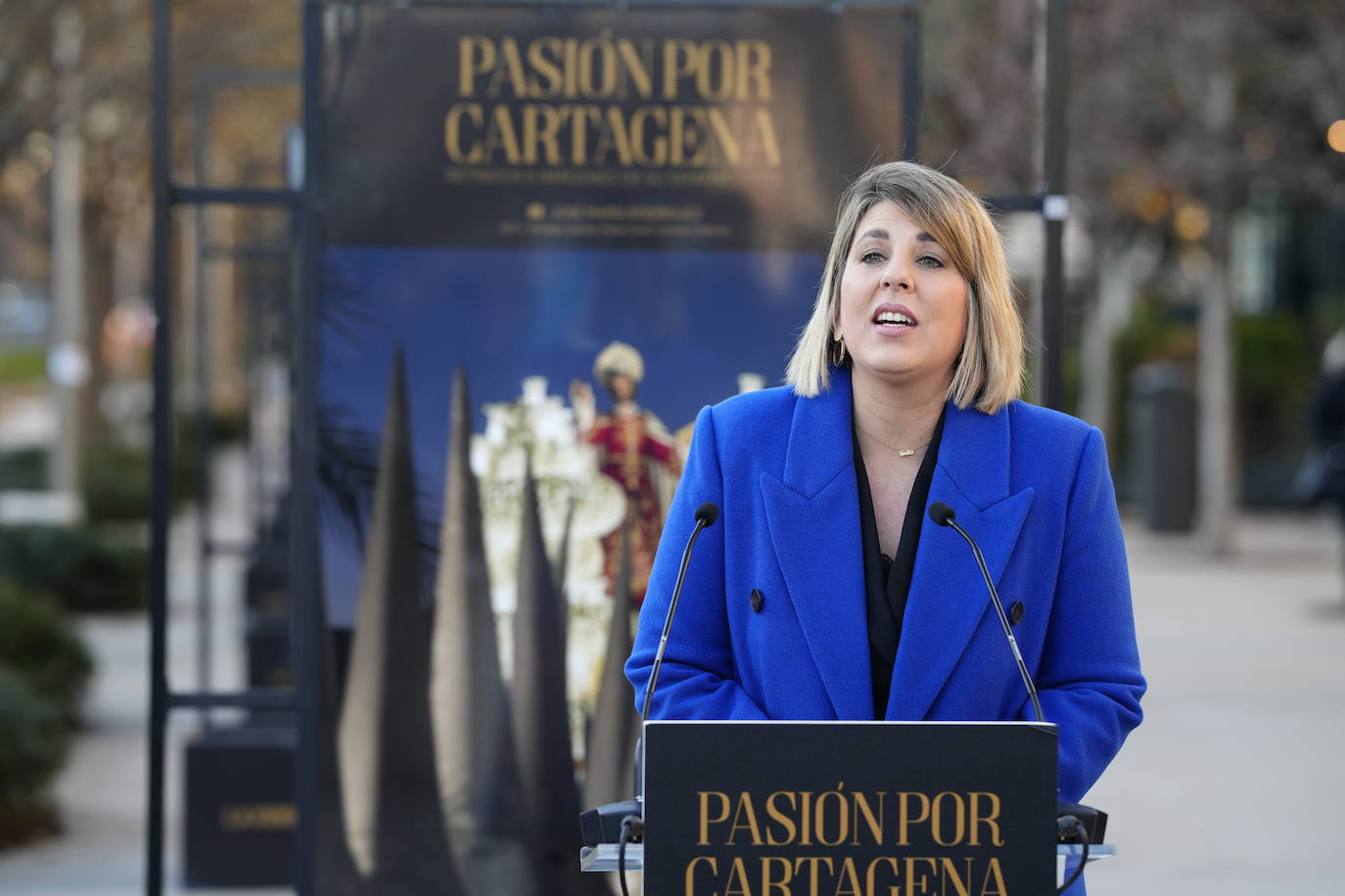 Fotos: La Semana Santa de Cartagena se traslada a Madrid, en imágenes