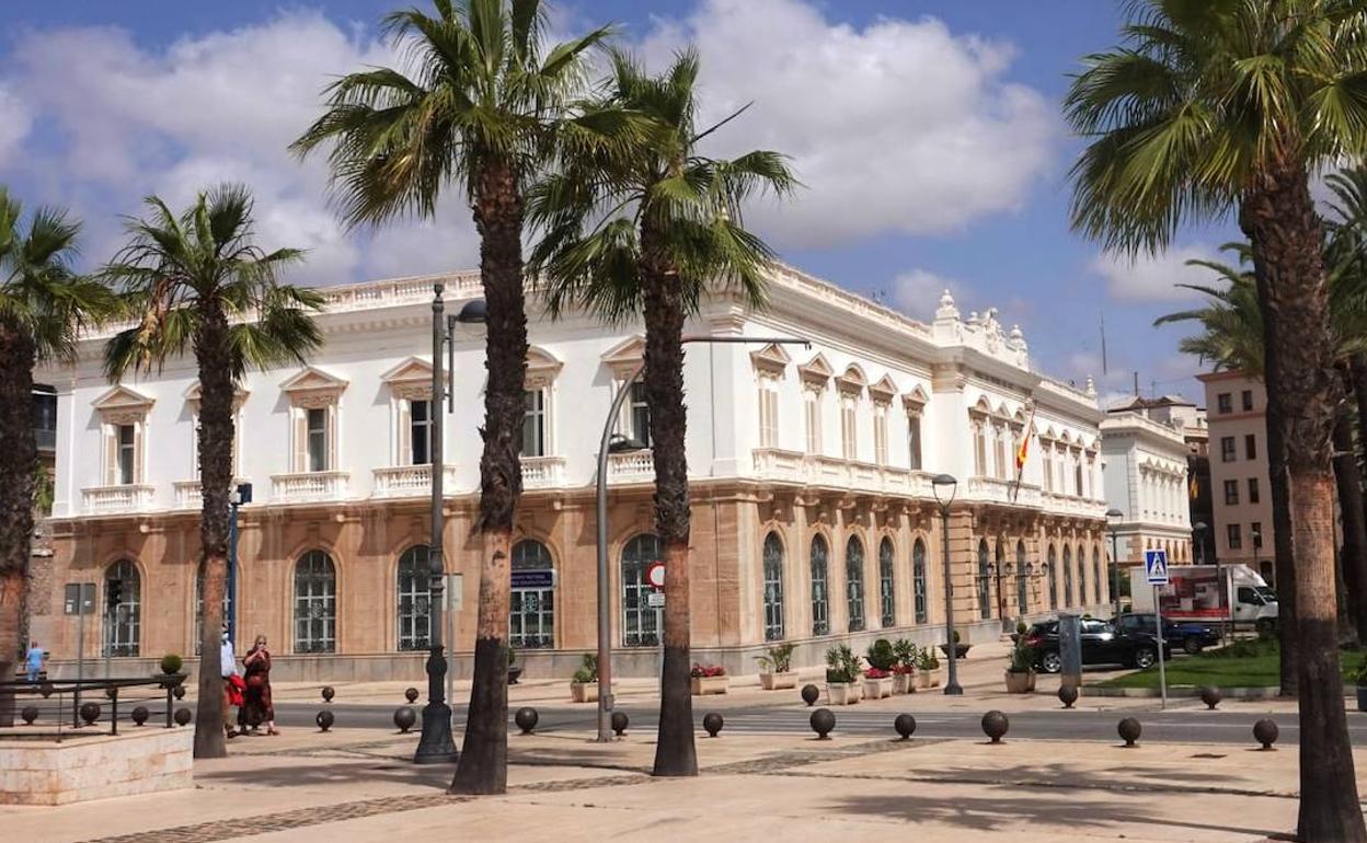 Edificio de la Autoridad Portuaria de Cartagena.