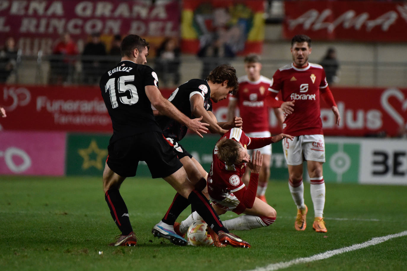 Fotos: La victoria del Real Murcia frente al Bilbao AT¡thletic, en imágenes