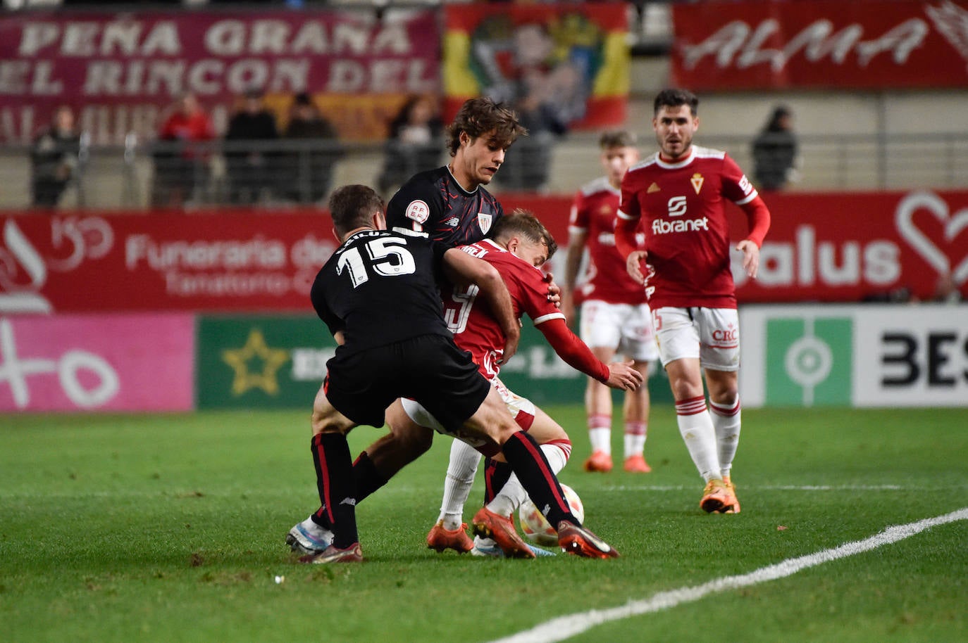 Fotos: La victoria del Real Murcia frente al Bilbao AT¡thletic, en imágenes