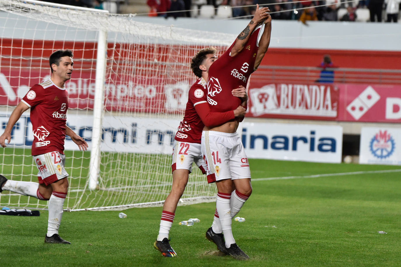 Fotos: La victoria del Real Murcia frente al Bilbao AT¡thletic, en imágenes