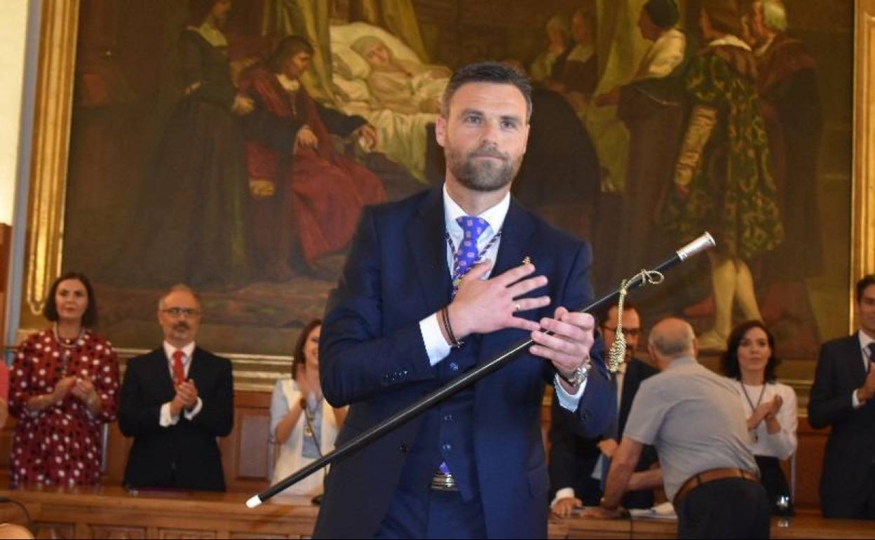 José Francisco García, alcalde de Caravaca, que llegó al poder con los votos de PP y Cs.