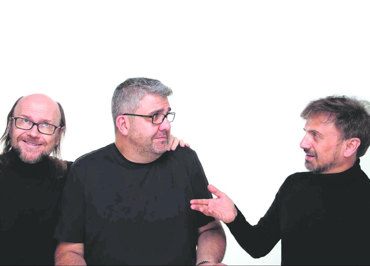 Santiago Segura, Florentino Fernández y José Mota.