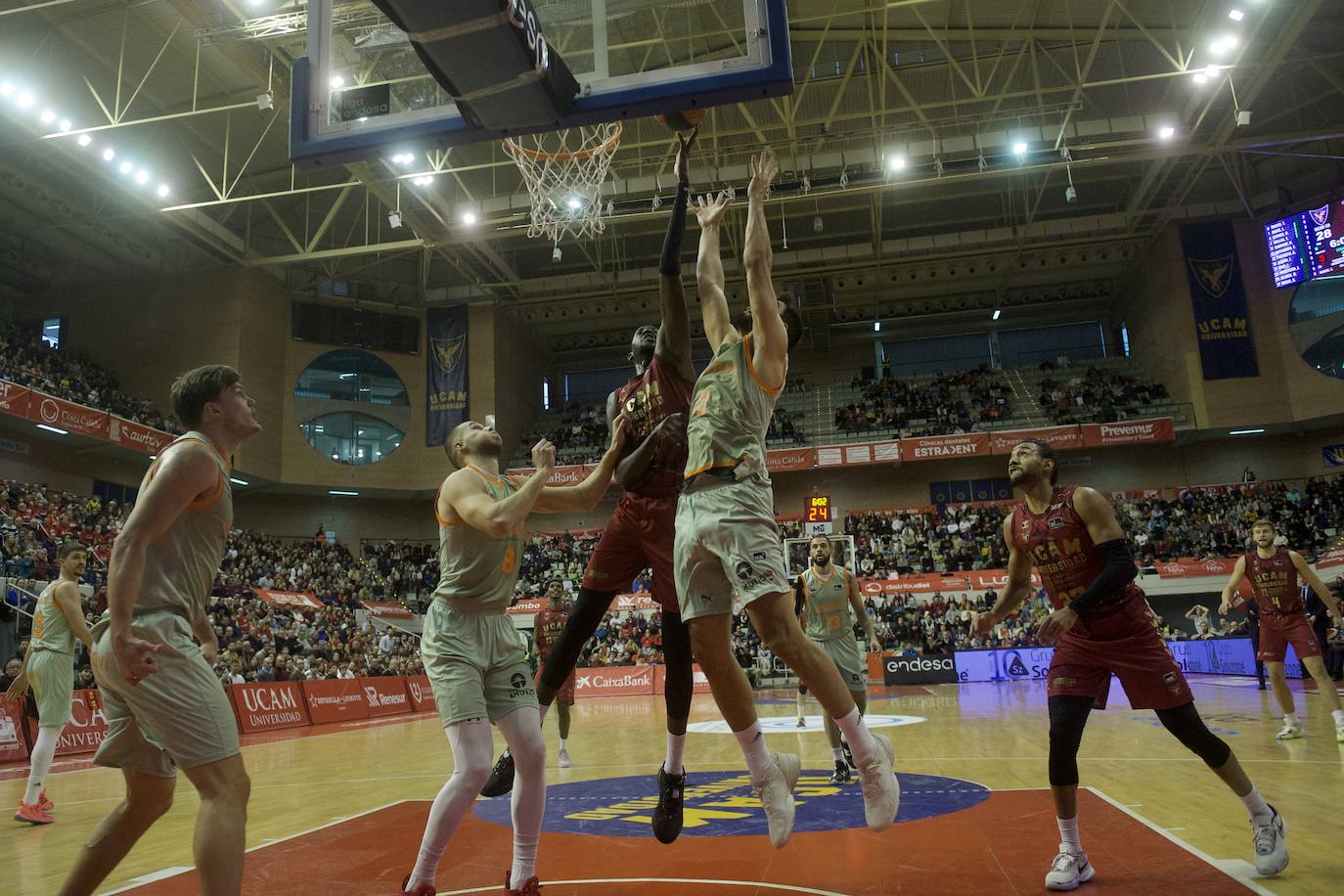 Fotos: La derrota del UCAM Murcia frente al Baskonia, en imágenes
