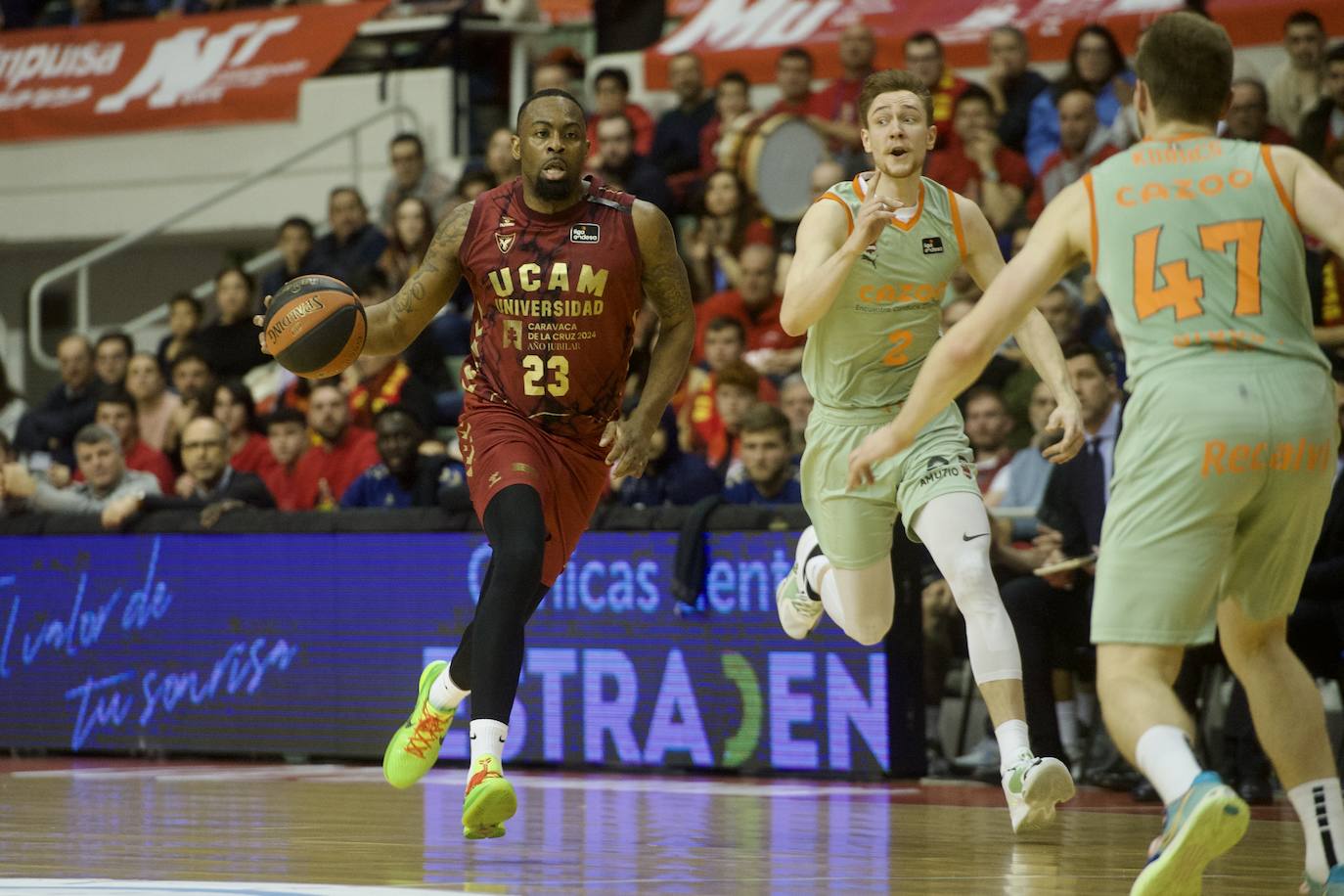 Fotos: La derrota del UCAM Murcia frente al Baskonia, en imágenes