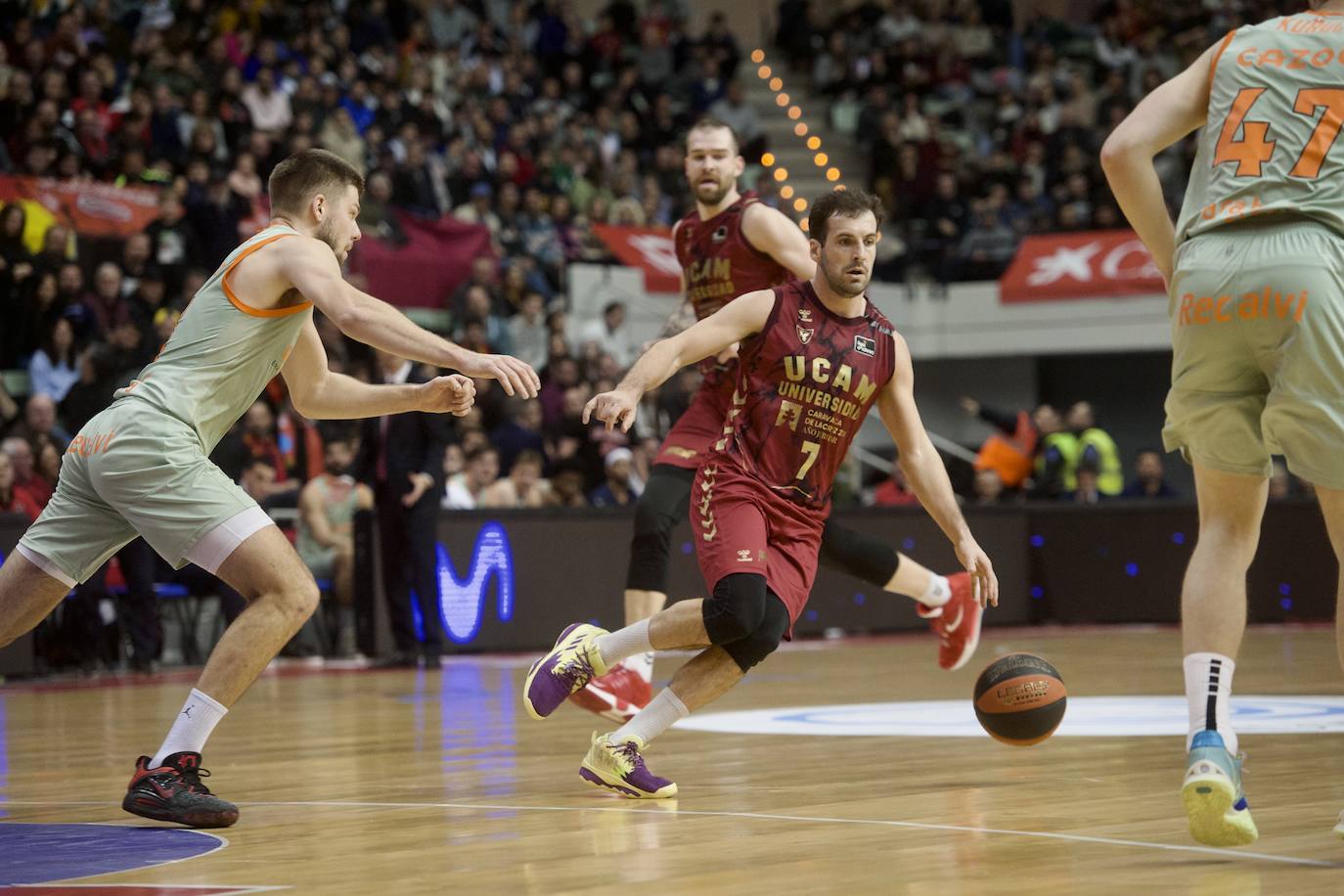 Fotos: La derrota del UCAM Murcia frente al Baskonia, en imágenes