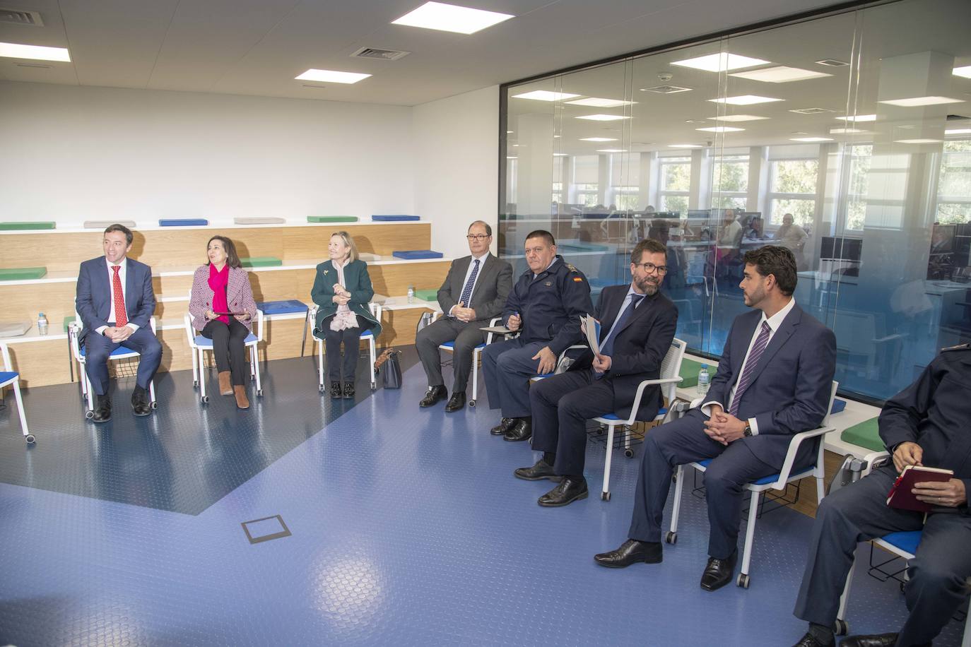 Fotos: La visita de la ministra Margarita Robles a Cartagena, en imágenes