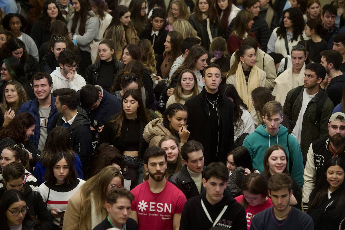 Fotos: Los &#039;erasmus&#039; visitan el Consistorio, en imágenes