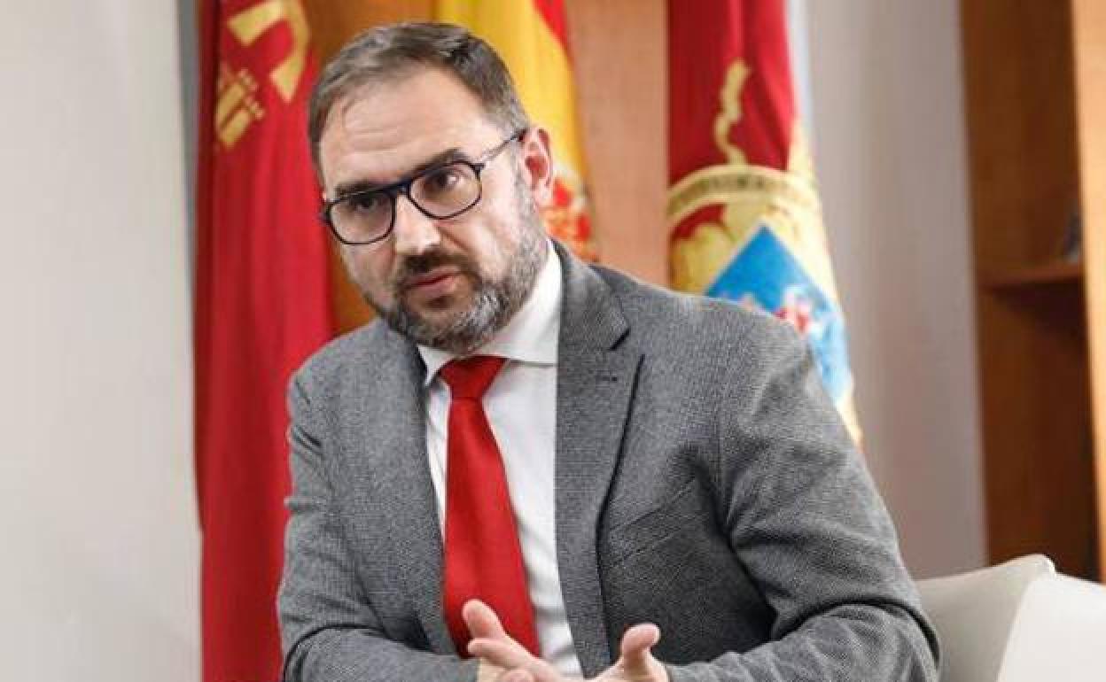 El alcalde de Lorca, Diego José Mateos, en una imagen de archivo.