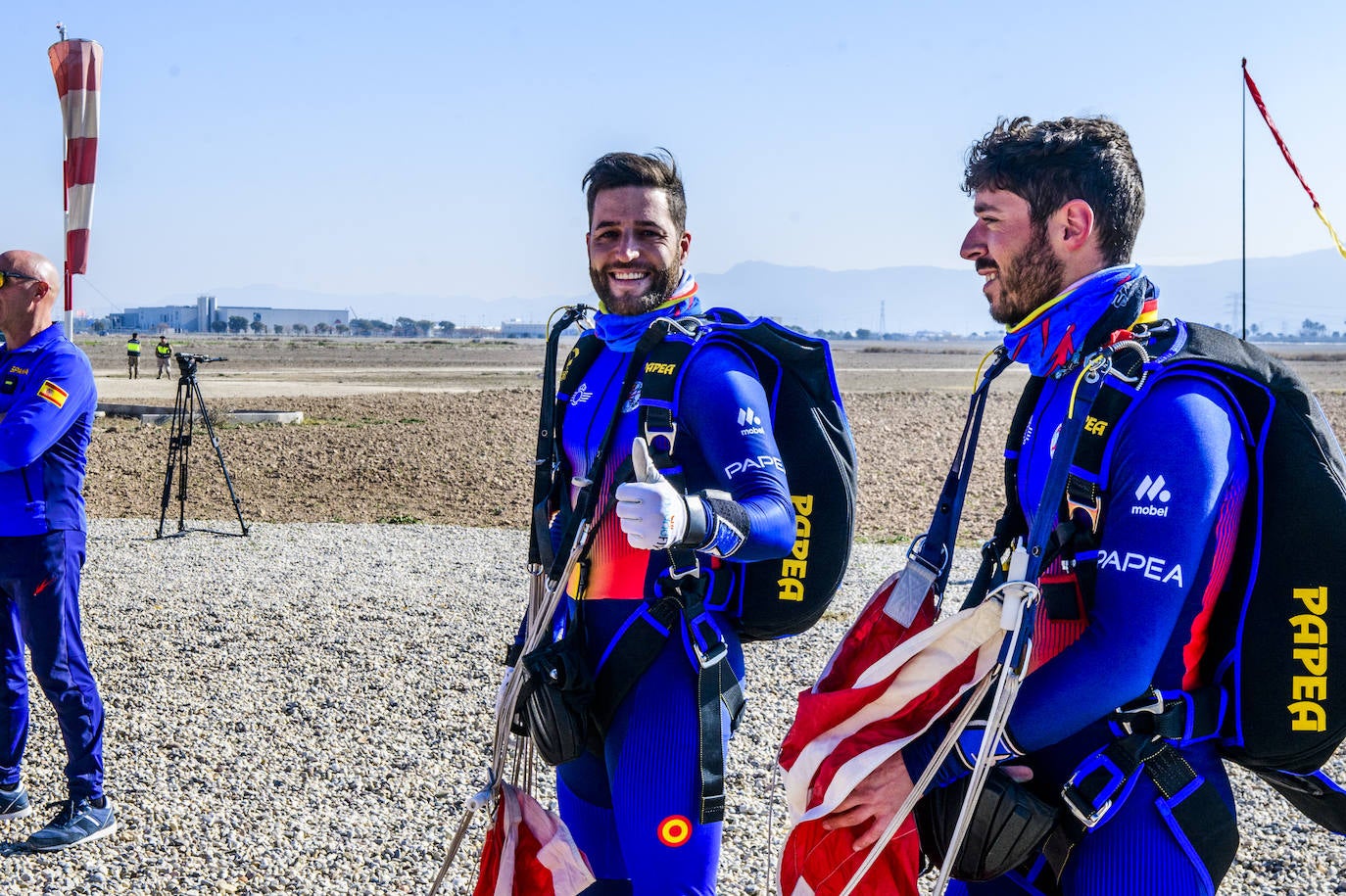 Fotos: La visita de la ministra Robles a la base aérea de Alcantarilla, en imágenes